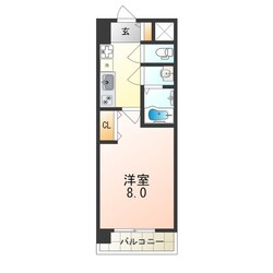 BADGE鶴橋の物件間取画像